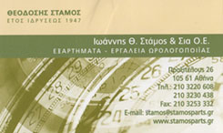 ΕΞΑΡΤΗΜΑΤΑ ΩΡΟΛΟΓΟΠΟΙΪΑΣ ΑΘΗΝΑ - ΕΡΓΑΛΕΙΑ ΩΡΟΛΟΓΟΠΟΙΪΑΣ ΑΘΗΝΑ - ΙΩΑΝΝΗΣ Θ. ΣΤΑΜΟΣ
