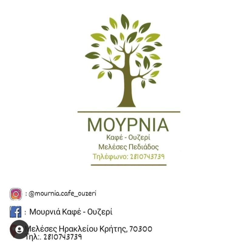 Η ΜΟΥΡΝΙΑ - ΜΑΡΑΓΚΑΚΗΣ Κ. - ΜΕΖΕΔΟΠΩΛΕΙΟ ΜΕΛΕΣΕΣ ΠΕΔΙΑΔΟΣ - ΟΥΖΕΡΙ ΜΕΛΕΣΕΣ - SNACK CAFE ΜΕΛΕΣΕΣ